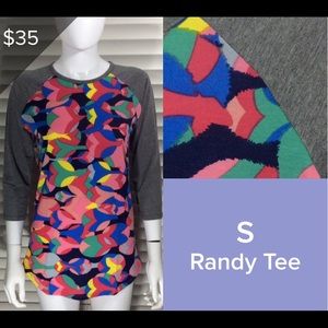 NWT! LuLaRoe Randy baseball tee